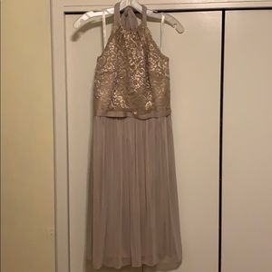 Champagne Bridesmaids Dress